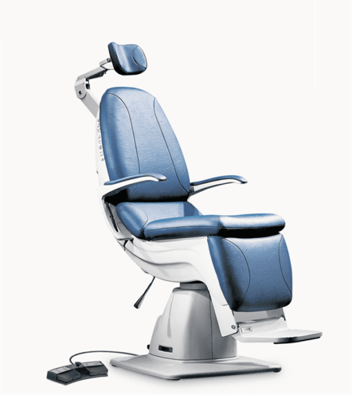 Best in class full power exam chair. Seated tilt.